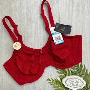 34DDD WACOAL Halo Lace Underwire Convertible T-Shirt Bra NWT 34F